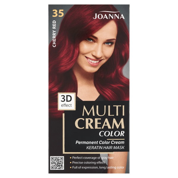 Joanna Multi Cream Color Cherry červená farba na vlasy 35