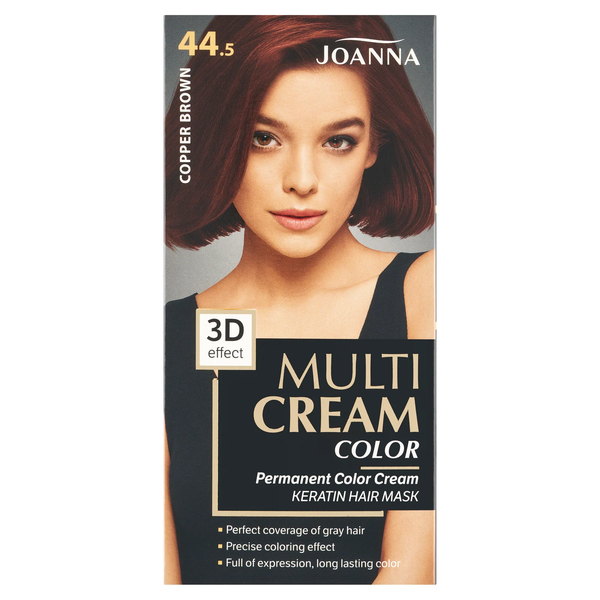 Joanna Multi Cream Color Farba na vlasy medenohnedá 44,5