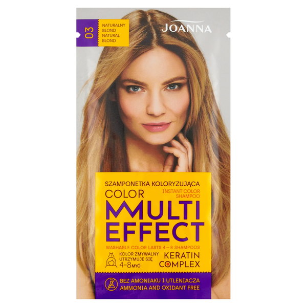 MULTI EFFECT COLOR farbiaci šampón 03 Prirodzená blond