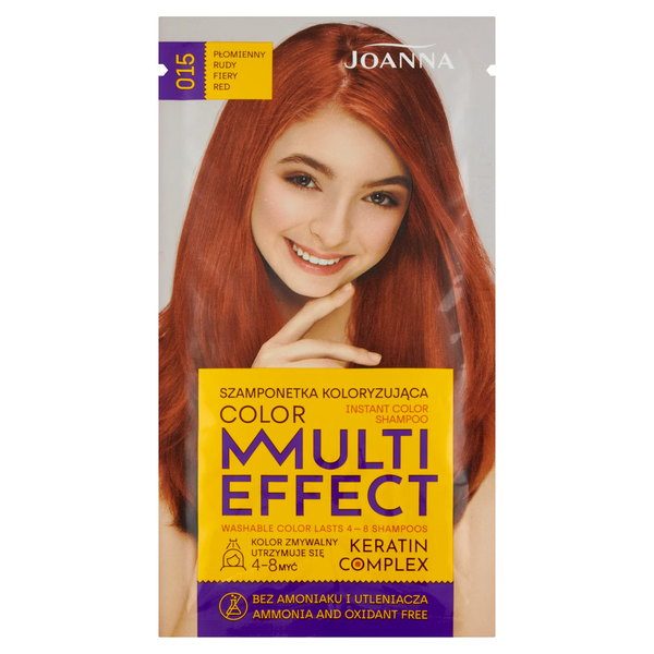 MULTI EFFECT color Farbiaci šampón Flame red /015/ PL,GB,HU,SK,RO,RU,SE,FI