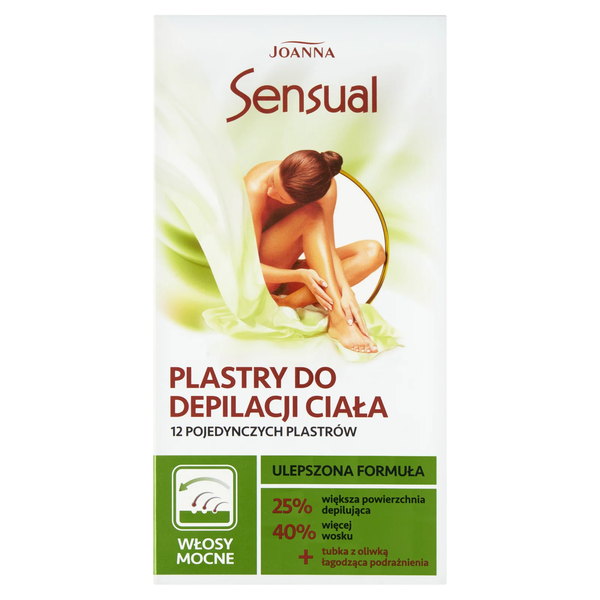 Náplasti Sensual Body určené pro silné vlasy