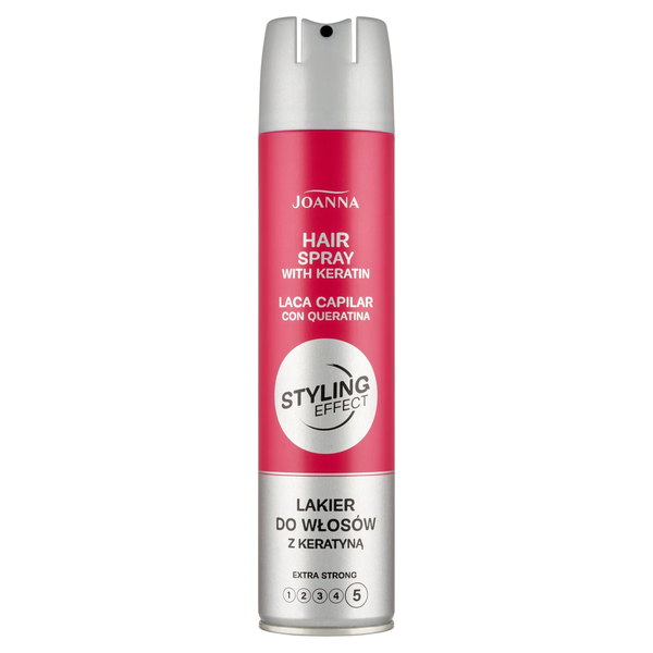 STYLING efekt Lak na vlasy s keratínom extra silný 250 ml