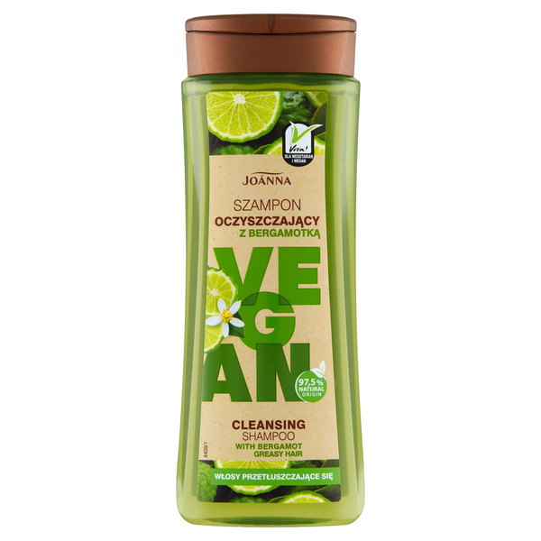 VEGÁN Tisztító sampon bergamotttal 300 ml