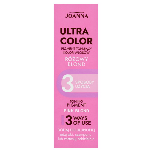 Ultra Color Pigment tónovacia ružová blond zvýrazní a osvieži farbu vlasov