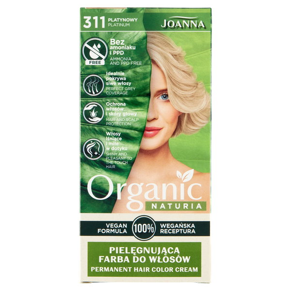 NATURIA ORGANIC Vegan Paint Platinum 311