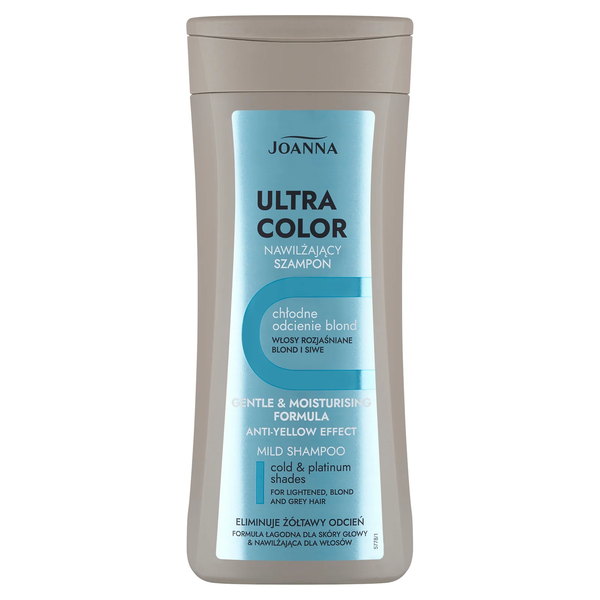 ULTRA sampon 200 ml hűsítő szőke hidratáló összetétel