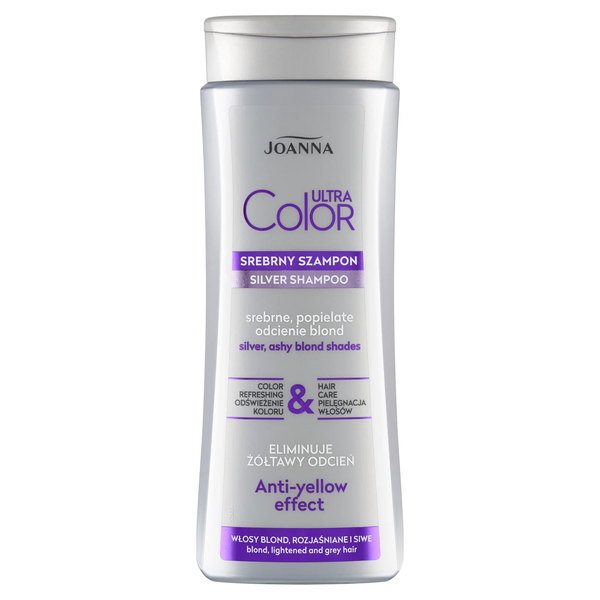 Joanna Ultra Color Silver šampón strieborné popolavé blond odtiene 300 ml