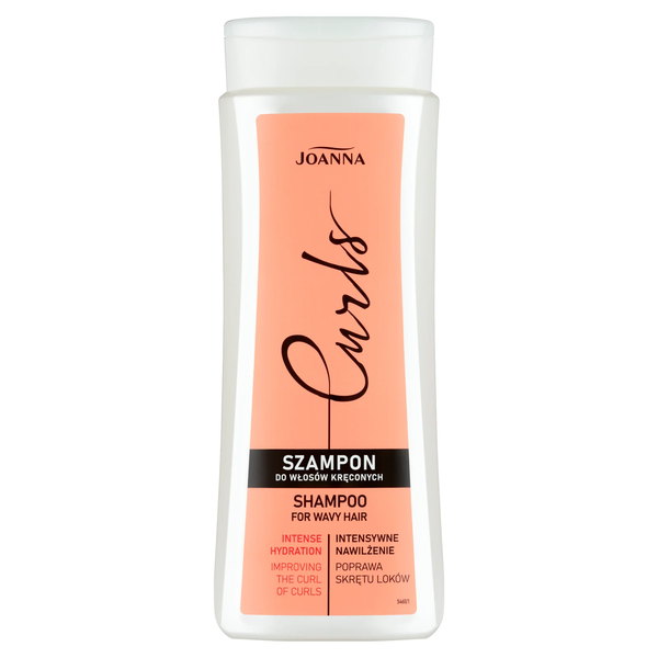 JOANNA CURLS šampón na kučeravé vlasy 300 ml – čistenie, hydratácia a kučery
