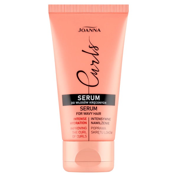 Sérum na kučeravé vlasy JOANNA CURLS 50g – hydratácia, pružnosť a krásna kučera