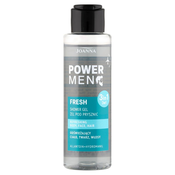Joanna Power Men Fresh tusfürdő 3 az 1-ben 100 ml