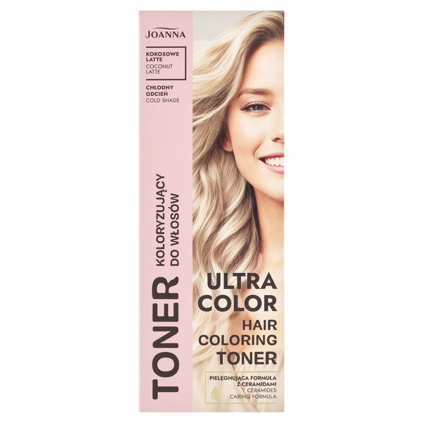 ULTRA COLOR veganský toner na vlasy Coconut Latte 100 g