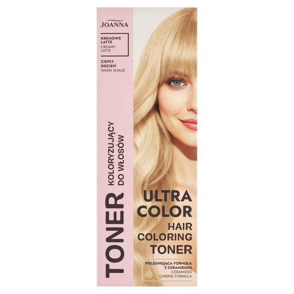 Ultra Color Toner Creamy Latte - veganský toner na vlasy | Joanna