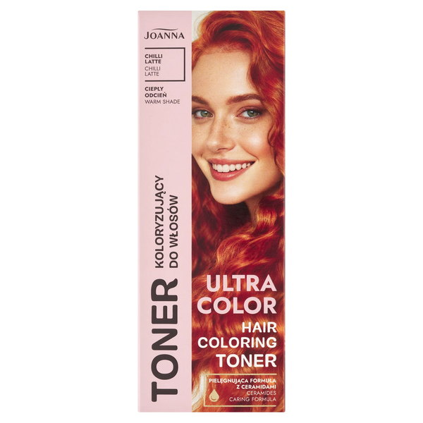 Ultra Color Toner Chilli latte - veganský toner na vlasy | Joanna