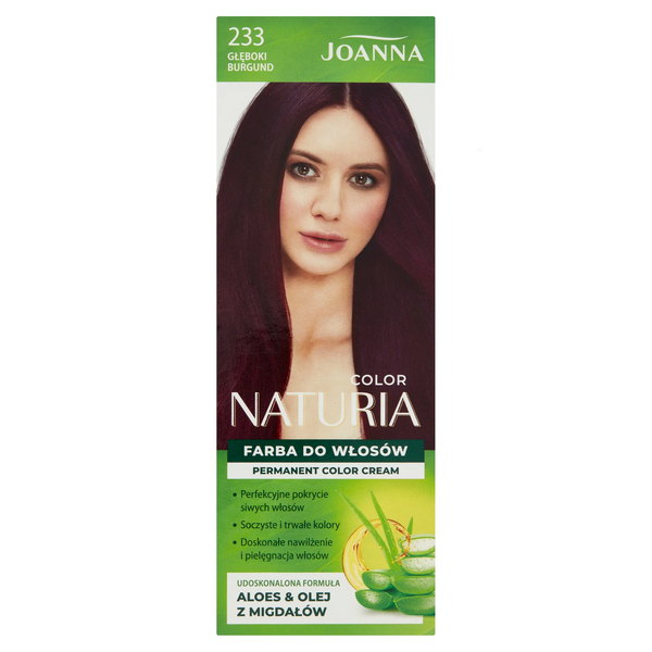 NATURIA COLOR Farba Deep Burgundsko (233)